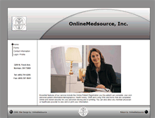 Tablet Screenshot of onlinemedsource.org